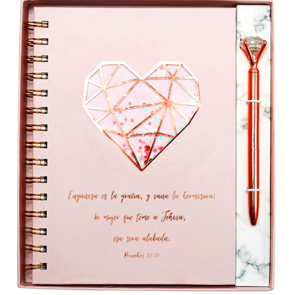 Christian Journal with Pen